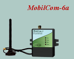 A very simple and economical price module and  security system interface device with auxiliary magnetic stick antenna. It can be connected to any burglary or fire alarm center. It is capable of transmitting via GSM different alarm center initiated reports.