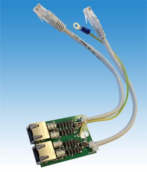 ethernet túlfeszültség védelem