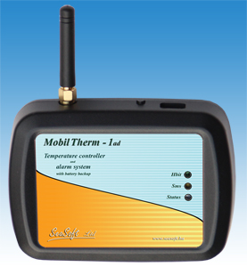 gsm hőfokjelző termosztát