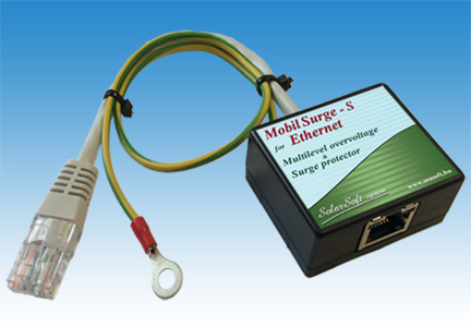 ethernet túlfeszültség védelem