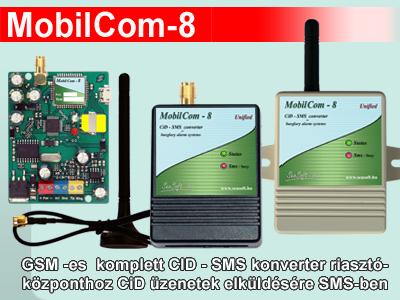 Mobilcom-8 ContactID-SMS konverter