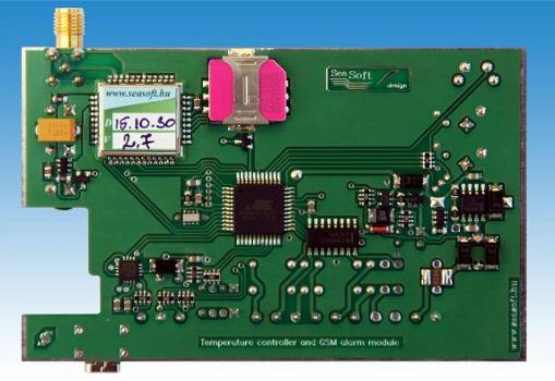 low cost GSM temperature signalling